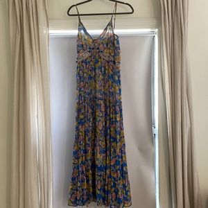 Anthropologie verd maxi dress. Size 8